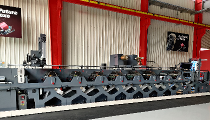 Nilpeter FB flexo printing line